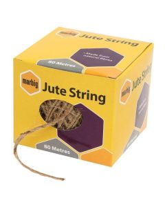 MARBIG  JUTE STRING 80M JUTE 80M BROWN