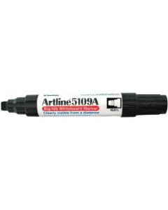 ARTLINE 5109A WHITEBOARD MARKER 10MM CHISEL NIB BLACK