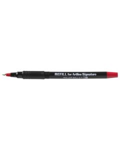 ARTLINE SIGNATURE ROLLER BALL PEN REFILL RED