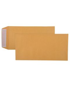 CUMBERLAND STRIP SEAL POCKET ENVELOPE 85GSM DLX 235 X 120MM GOLD BOX500