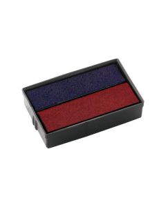 COLOP SPARE PAD E/10/2 BLUE/RED