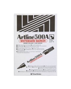 ARTLINE 500A WHITEBOARD MARKER 2MM BULLET NIB BLACK