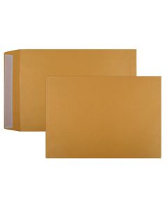 CUMBERLAND STRIP SEAL POCKET ENVELOPE 100GSM 405 X 305MM GOLD BOX250