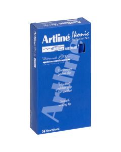 ARTLINE IKONIC 8410 BALLPOINT RETRACTABLE GRIP MEDIUM BLUE