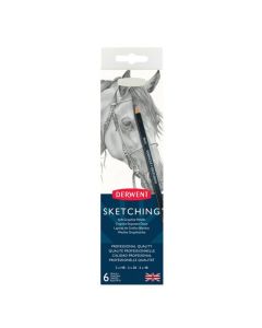 DERWENT SKETCHING PENCIL TIN 6