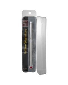 ARTLINE SIGNATURE SILVER FINE PEN RED