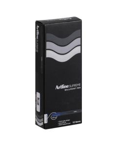 ARTLINE SUPREME BALLPOINT PEN BLUE ANTIMICROBIAL