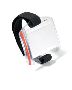 DURABLE NAME BADGE WITH ARM BAND PACK10