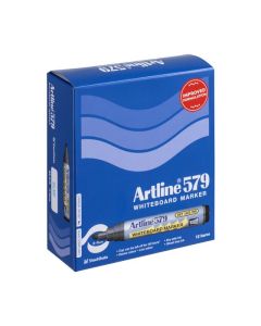 ARTLINE 579 WHITEBOARD MARKER 5MM CHISEL NIB BLUE