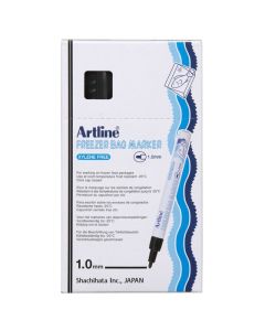 ARTLINE 770 FREEZER BAG MARKER 1.0MM BULLET NIB BLACK