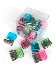 CARL MORI CLIP CLIP PAPER MC53A MEDIUM ASSORTED COLOURS