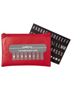 CELCO PENCIL CASE RED - 225 X 143MM