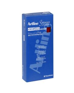 ARTLINE SMOOVE BALLPOINT PEN MEDIUM RED