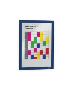 DURABLE DURAFRAME SELF-ADHESIVE SIGN HOLDER A4 DARK BLUE PACK1