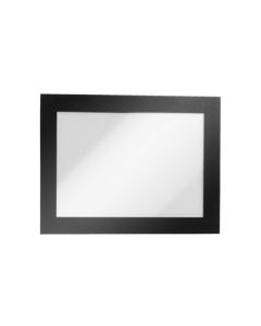 DURABLE DURAFRAME SELF-ADHESIVE SIGN HOLDER A6 BLACK PACK2