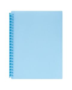 MARBIG REFILLABLE DISPLAY BOOK 20 POCKET INSERT COVER ASSORTE