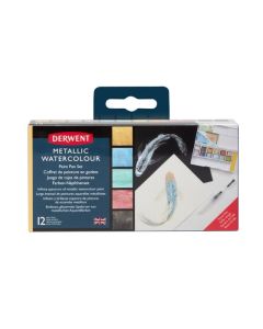 DERWENT INKTENSE PAINT PAN PALETTE METALLIC