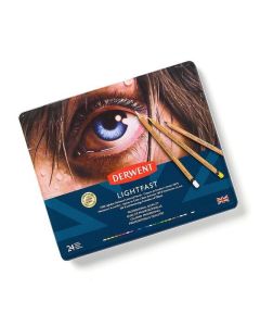 DERWENT LIGHTFAST PENCIL TIN 24