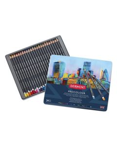 DERWENT PROCOLOUR PENCIL TIN 24