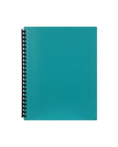 MARBIG REFILLABLE DISPLAY BOOK 40 POCKET GREEN