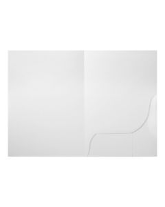 MARBIG PROFESSIONAL PRESENTATION FOLDERS A4 GLOSS WHITE PACK20