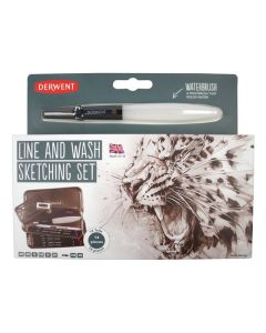 DERWENT LINE & WASH SKETCHING SET ASSORTED
