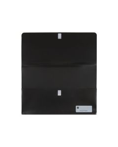 MARBIG POLYPICK FOOLSCAP DOCUMENT WALLET BLACK