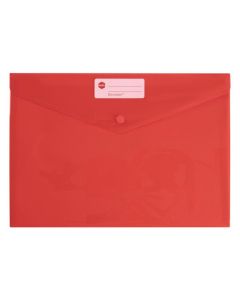 MARBIG DOCULOPE DOCUMENT WALLET A4 RED