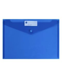 MARBIG DOCULOPE DOCUMENT WALLET A4 BLUE