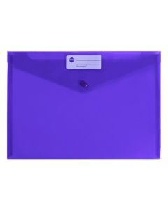 MARBIG DOCULOPE DOCUMENT WALLET A4 PURPLE