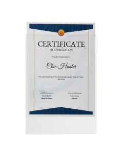MARBIG CARD HOLDERS A4 PACK10