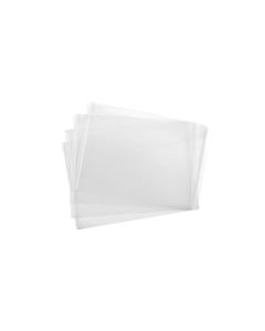 MARBIG DOCUMENT WALLET A4 CLEAR PACK 4