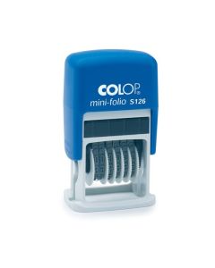 COLOP S126 MINI 6 BAND NUMBERER 4MM BLACK