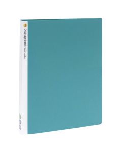 MARBIG NON-REFILLABLE DISPLAY BOOK 20 POCKET GREEN