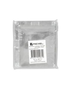 REXEL ID CARD HOLDER PORTRAIT/LANDSCAPE 105X90MM 10PACK