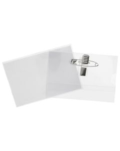 REXEL ID CONVENTION CARDHOLDER WITH PIN BOX50