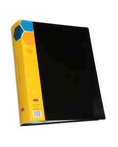 MARBIG DISPLAY BOOK A4 100PG BLACK