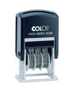 COLOP S120/B MINI DATER 4MM BLACK