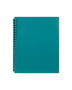 MARBIG REFILLABLE DISPLAY BOOK 20 POCKET GREEN