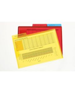 MARBIG LETTER FILE A4 SECURE FLAP AND TAB PACK3