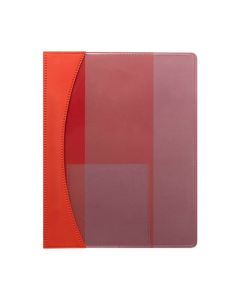 MARBIG FLAT FILES W/ INSERT COVER A4 PREMIER RED