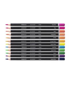 DERWENT ACADEMY COLOUR PENCIL NEON TIN 12