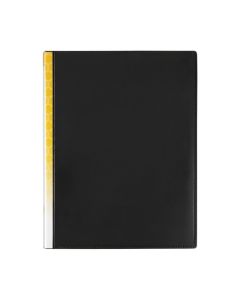 MARBIG CLEARVIEW NON-REFILLABLE DISPLAY BOOK 50 POCKET BLACK