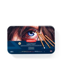 DERWENT LIGHTFAST PENCILS TIN 100