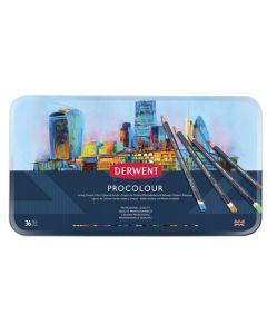 DERWENT PROCOLOUR PENCIL TIN 36