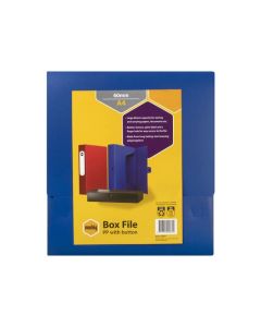 MARBIG BOX FILE A4 60MM BLUE