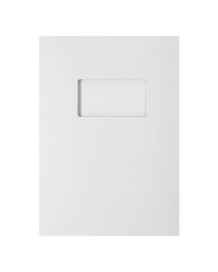 MARBIG PROFESSIONAL PRESENTATION FOLDERS A4 GLOSS WINDOW WHITE PACK10