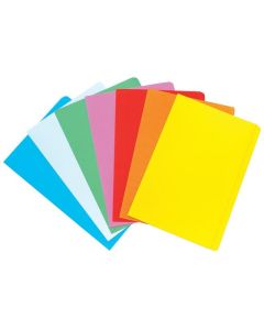 MARBIG MANILLA FOLDERS FOOLSCAP ASSORTED PACK20