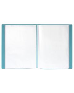 MARBIG DISPLAY BOOK W/INSERT COVER NON-REFILLABLE 40 PAGES GREEN