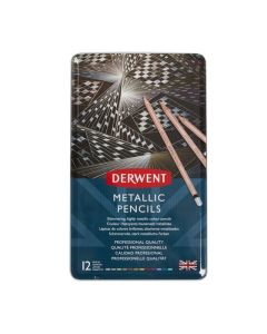 DERWENT PROFESSIONAL PENCIL METALLIC TIN 12